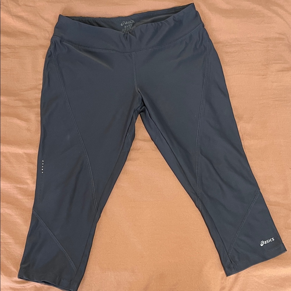 ASICS Women's Swim Capris - Dark Gray